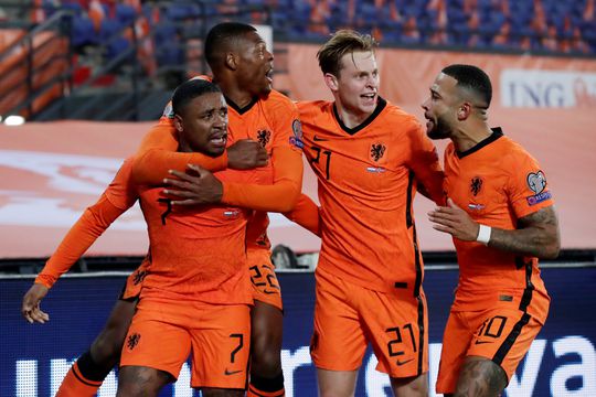 Dit is de eindstand in de poule van het Nederlands elftal