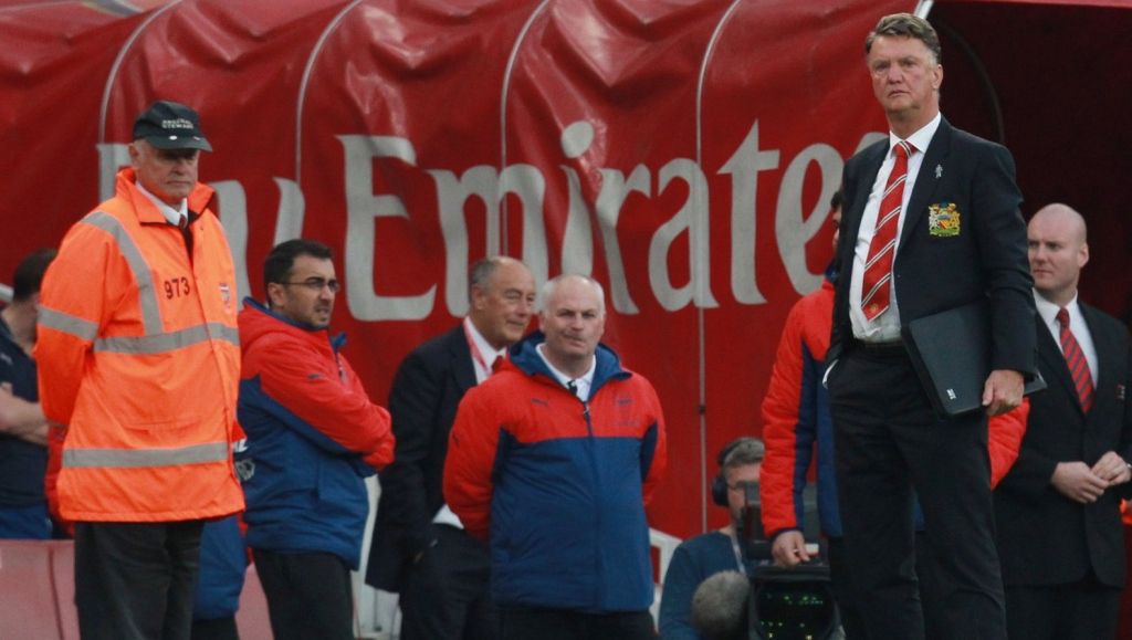 Van Gaal geschokt na zware nederlaag tegen Arsenal