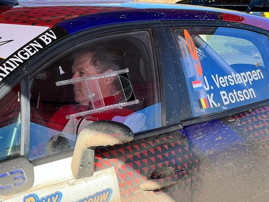 Jos Verstappen maakt indruk bij rally-debuut: beste 'oudere' coureur