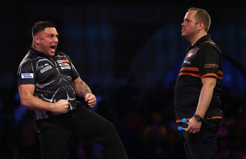 Bye bye Aubyegenius! Dirk van Duijvenbode moet diep buigen voor titelverdediger Gerwyn Price
