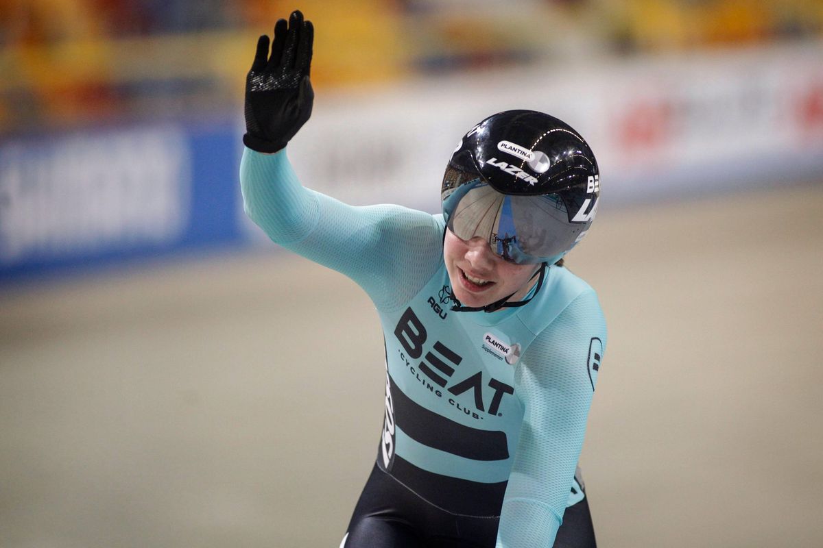 Baanwielrenster Laurine van Riessen: op naar WK-medailles in Polen