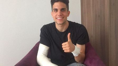 Bijzondere steun voor Dortmund: Bartra op de tribune in Monaco