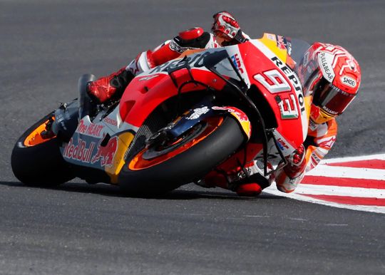 Klassementsleider Márquez wint ook de GP van San Marino