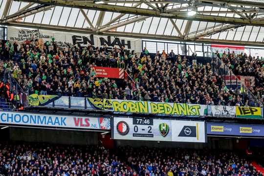 Zieke kinderen kunnen een hele grote knuffelregen verwachten bij Feyenoord-ADO