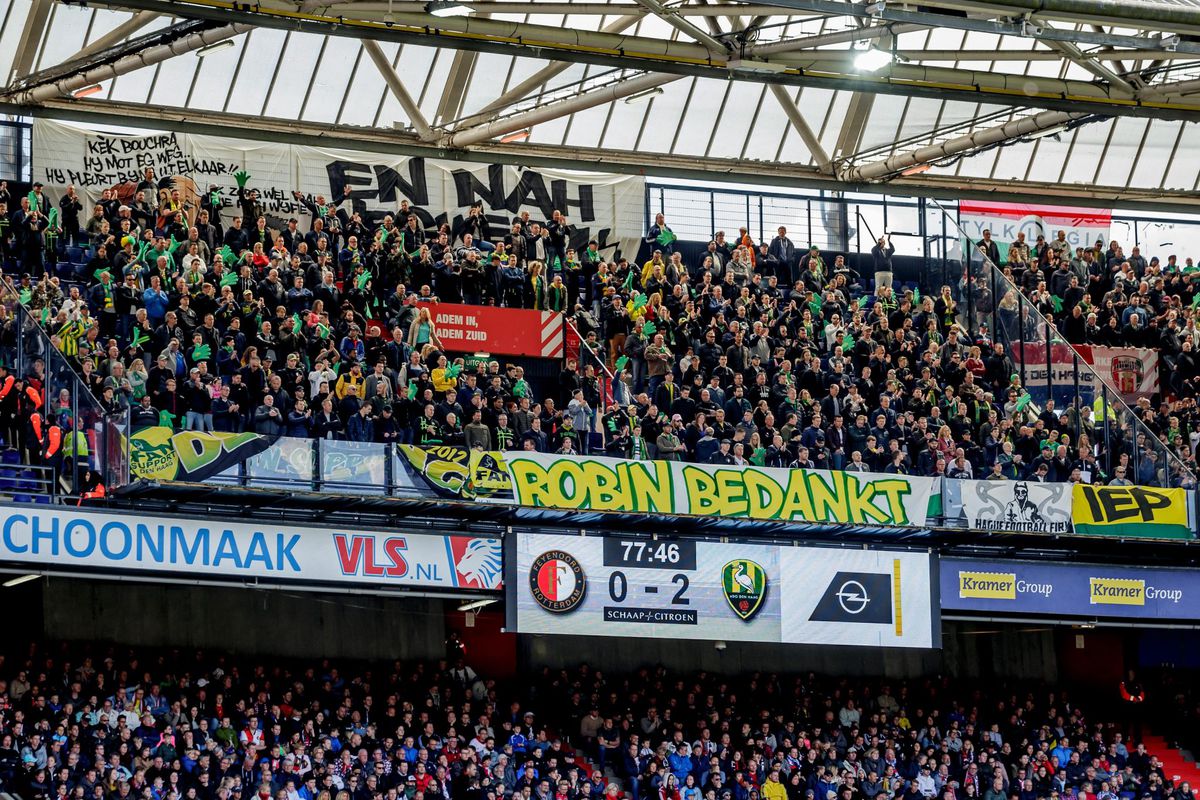 Zieke kinderen kunnen een hele grote knuffelregen verwachten bij Feyenoord-ADO