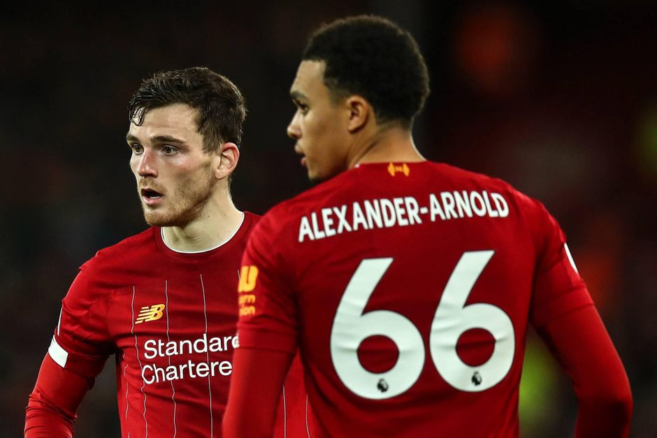 Alexander-Arnold en Robertson dagen elkaar uit: ‘Ik sta voorlopig voor’