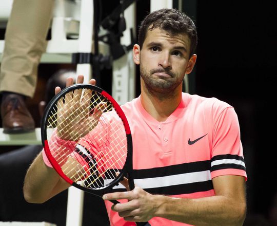 Dimitrov worstelt zich langs Krajinovic en is kwartfinalist in Rotterdam (video)