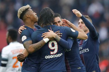 PSG weer aan kop in de Franse titelrace