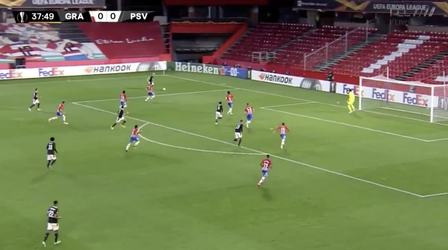 🎥 | Donyell Malen knalt PSV op 0-1 bij Granada