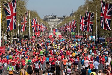 Recordaantal aanmeldingen voor de marathon van Londen in 2019