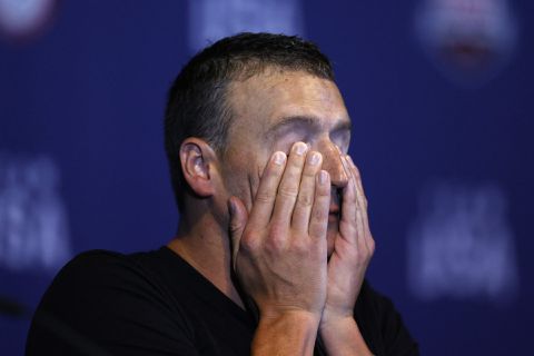 Ryan Lochte (36) plaatst zich na schorsing niet voor 5e Olympische Spelen