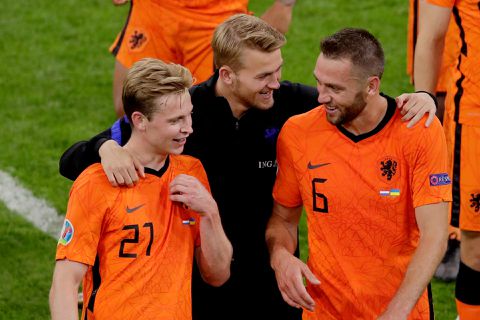 Alles wijst erop dat Matthijs de Ligt tegen Oostenrijk kan spelen