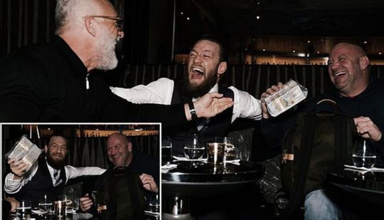 💰Conor McGregor krijgt 50.000 pond IN CASH na KO van 40 seconden