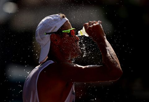 Onder deze barbaarse omstandigheden liepen de snelwandelaars 50 kilometer in Japan