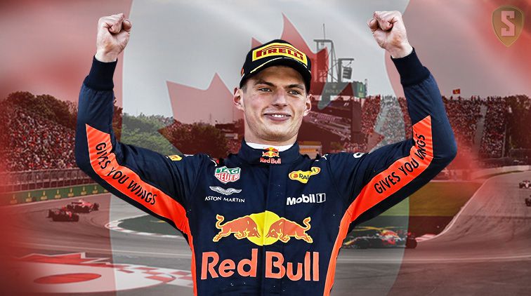 Verstappen foutloos naar het podium, Vettel pakt de winst in Canada
