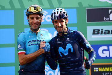 🎥🥺 | Afscheid van 2 wielerveteranen: Valverde en Nibali zwaaien af in Lombardije