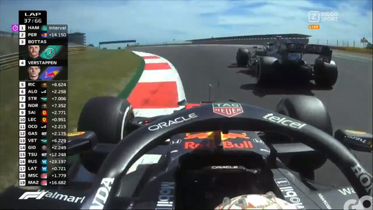 🎥 | Verstappen pakt P3 in Portugal na foutje Bottas
