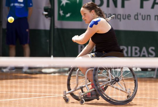 Chinezen foetsie, van Koot in finale rolstoeltennis