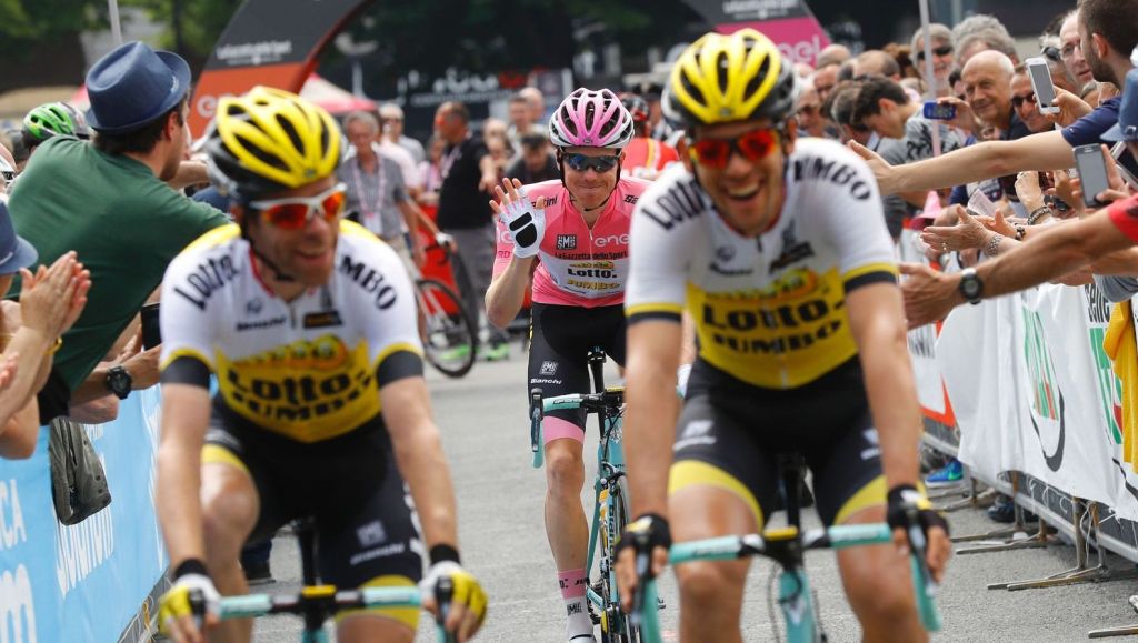 Lotto-Jumbo 2 jaar langer door met schaats- en wielerploeg