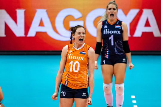 Nederlandse volleybalsters moeten tegen China en de VS in de 3e ronde van het WK