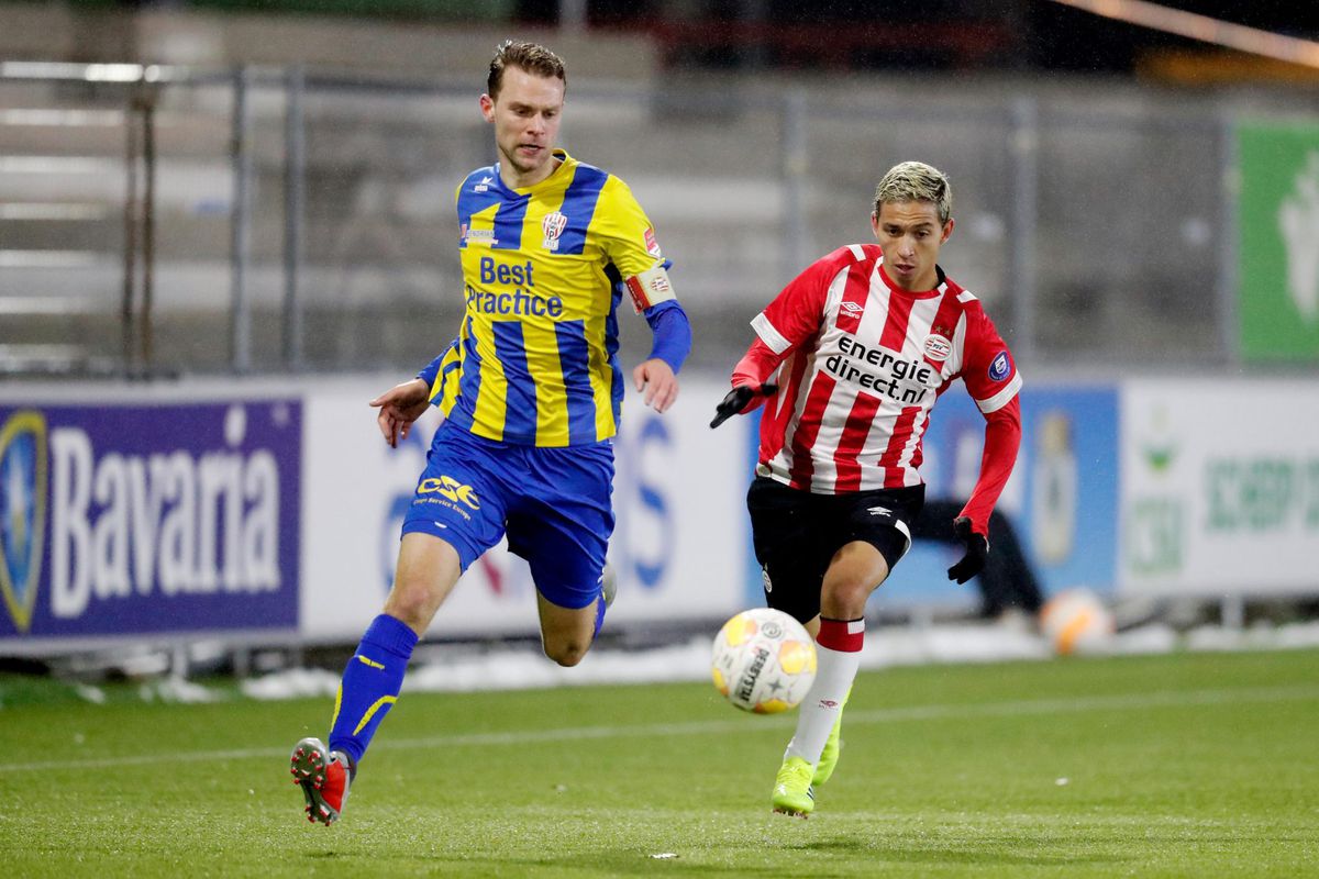 Jong PSV pakt met winst op Oss 5e plaats in KKD