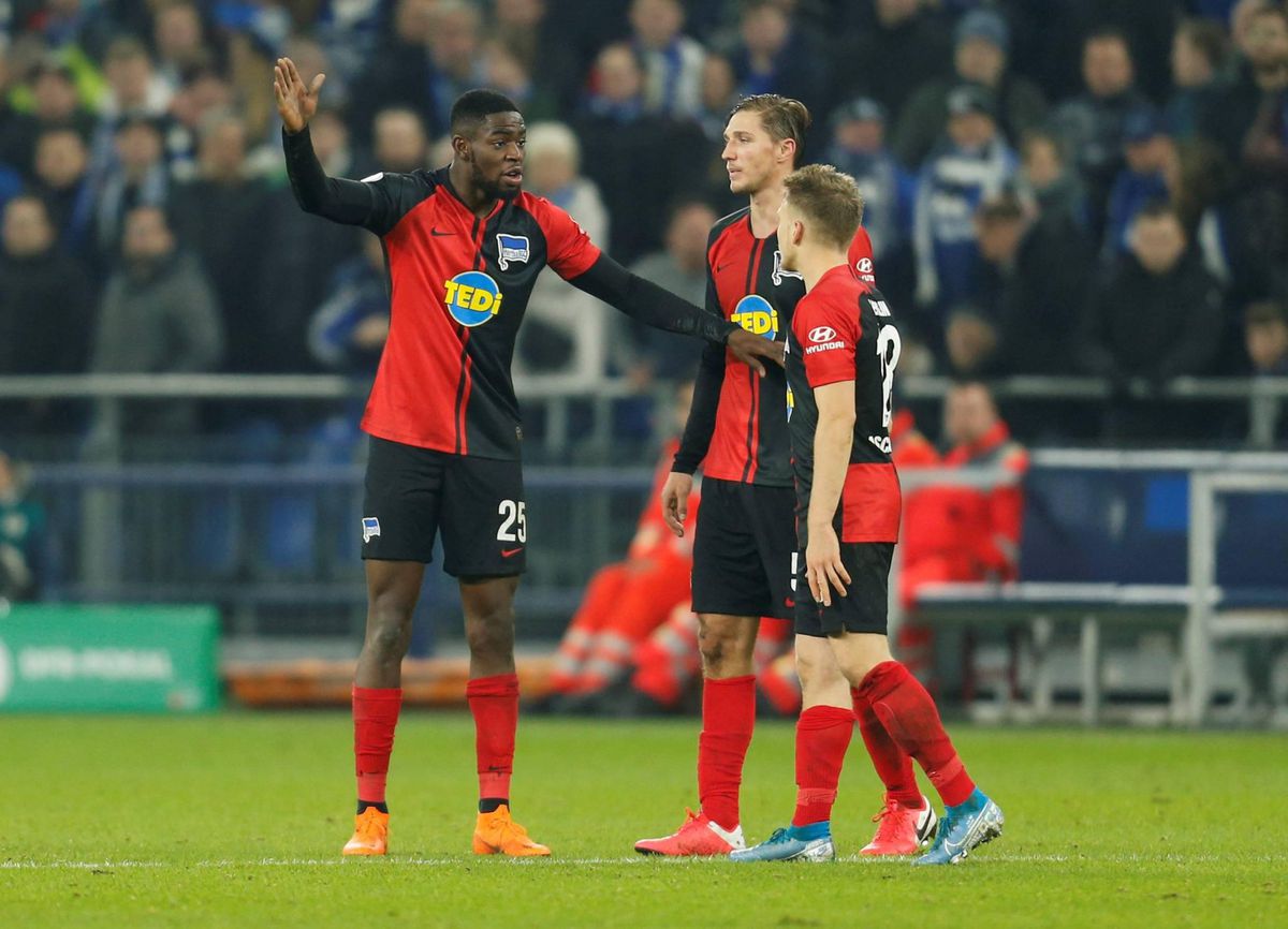 Speler Hertha BSC heeft aangifte gedaan van racisme tijdens wedstrijd