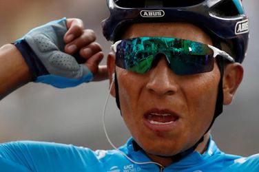 Quintana klimt in het klassement: 'Dit was pas een échte bergetappe'