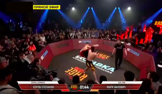 🎥 | Zien! Deze gekke KO's vielen bij het nieuwe Russische vecht-event Rage Arena 3