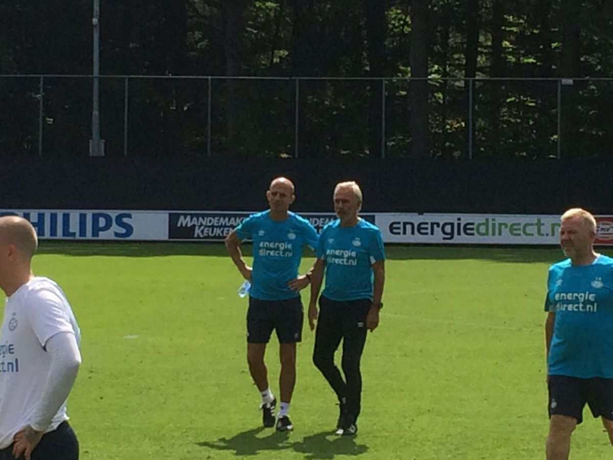 Geen Arias, wel Van Marwijk bij training van PSV