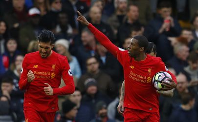 Liverpool wint mede dankzij goal Wijnaldum van Burnley