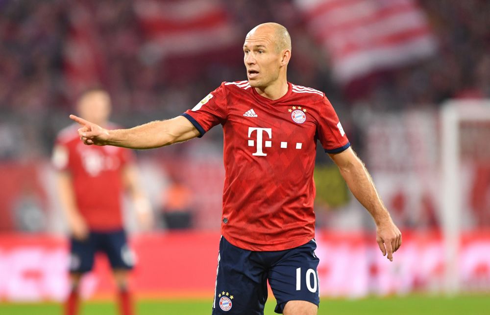 Robben over mindere vorm Bayern: 'Als we te veel gaan nadenken en stress krijgen, gaat het mis'