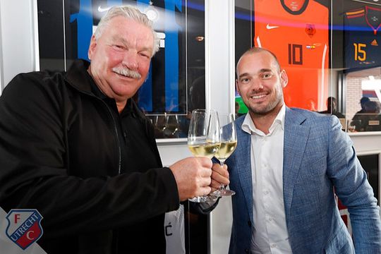 Wesley Sneijder tekent contract bij FC Utrecht, maar niet als speler