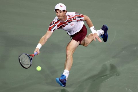 Andy Murray wint 1e partij op hardcourt in bijna een jaar