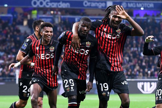Pingel voor beide ploegen: Lyon en Nice spelen gelijk