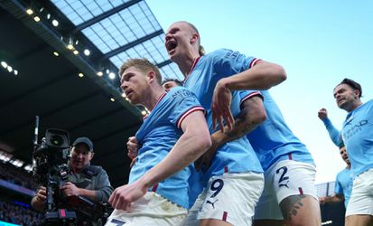 🎥 | Andersom! Haaland geeft balletje mee aan De Bruyne: 1-0 tegen Arsenal