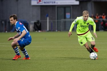 De cijfers van debutant Van de Beek