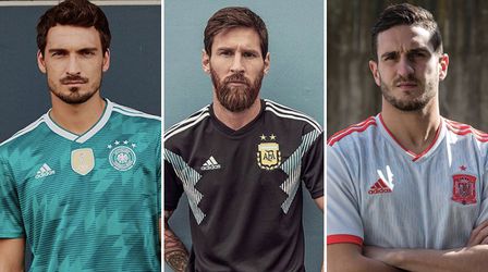 Adidas introduceert zieke retro-uitshirts voor WK in Rusland