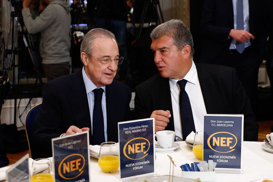 Koude oorlog voor El Clásico: 'Barca-voorzitter Laporta wil niet lunchen met Real-president Pérez'