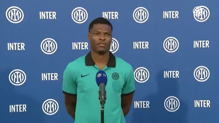 🎥 | Denzel Dumfries geeft zijn eerste interview als speler van Inter