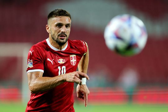 Dit is de WK-selectie van Servië, met Dusan Tadic als captain