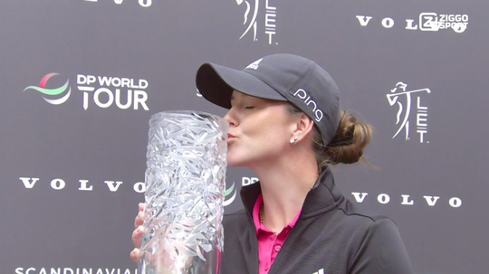 🎥 | Kassa! Golfer Linn Grant 1e vrouwelijke winnaar van event op DP World Tour