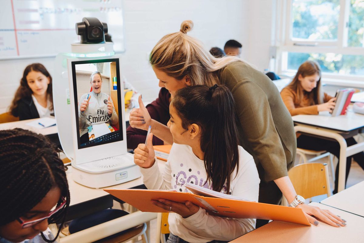 Ziek kind (12) zit virtueel in het stadion tijdens Nederland-Frankrijk