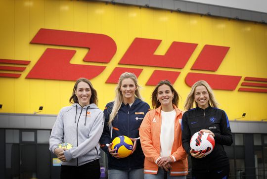 DHL pakt groots uit met samenwerking nationale vrouwenteams: #SameDream