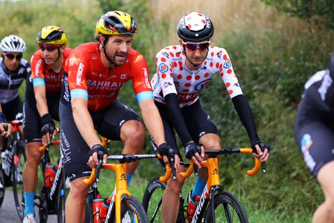 Wout Poels heeft nog steeds de bollentrui! Dit is nu de stand in het bergklassement