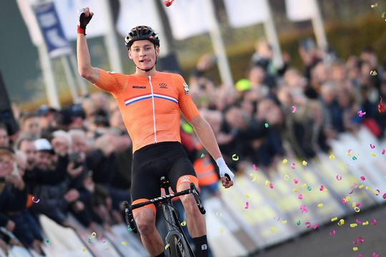 Van der Poel na nieuwe Europese titel: 'Kan niet beter voor Nederland'