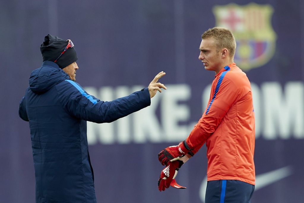 Cillessen weer terug op trainingsveld bij Barcelona