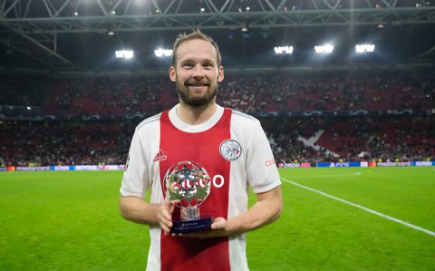 UEFA verkiest Daley Blind tot Speler van de Week in de Champions League