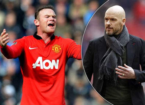 Wayne Rooney ziet het niet zo zitten in Erik ten Hag: 'Als ik moet kiezen dan liever Pochettino'