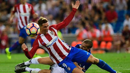 Atlético speelt gelijk in blessuretijd, gelijk puntverlies