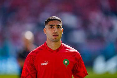 Marokko vreest: na Noussair Mazraoui ook Achraf Hakimi twijfelgeval voor 2e WK-duel